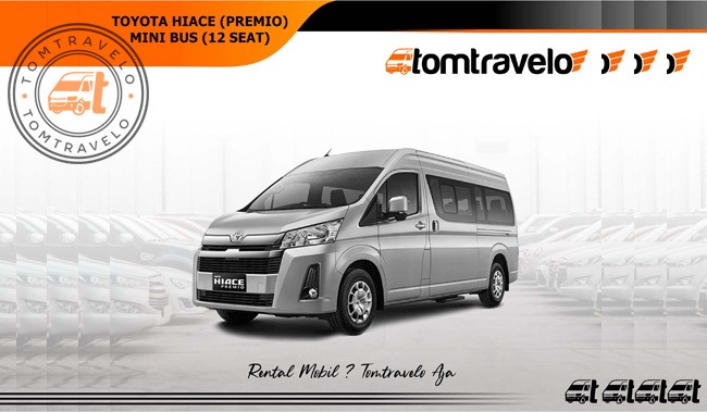 rental mobil hiace premio